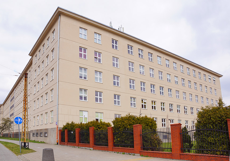 Budynek Wydziału Włókiennictwa i Wzornictwa